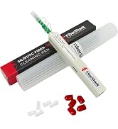 Fibershack 2.5mm Fiber Optic ST Cleaner Pen & Dust Caps - FC & SC Fiber Cleaner with Added Protec...