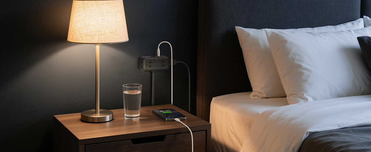 flat outlet extender