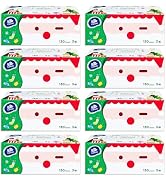 Vinda 3-Ply Ultra Care Facial Tissues, Cute Edition–Festive Holiday Boxes, 130 Tissues/Box, 8 Fla...