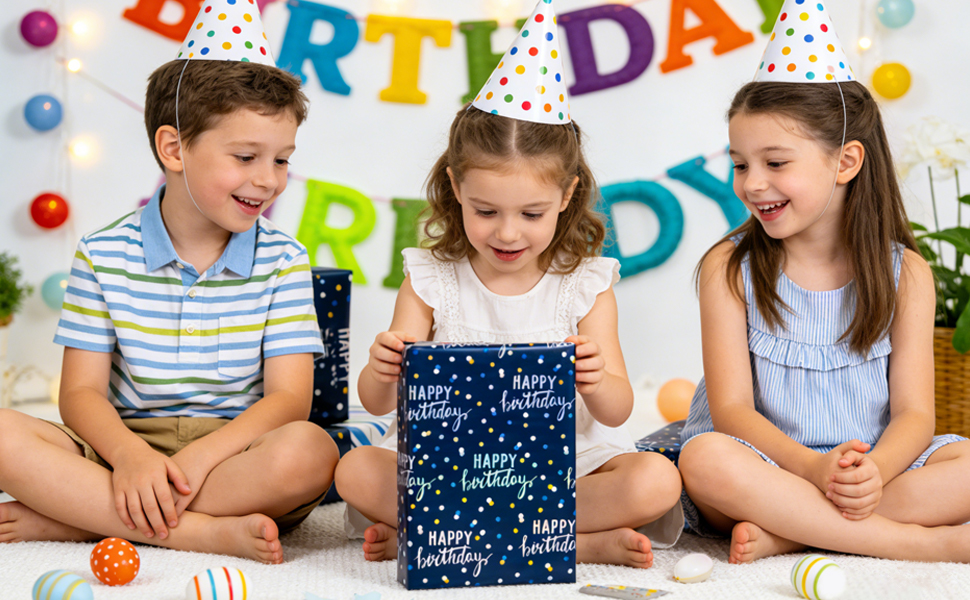 gift wrapping paper