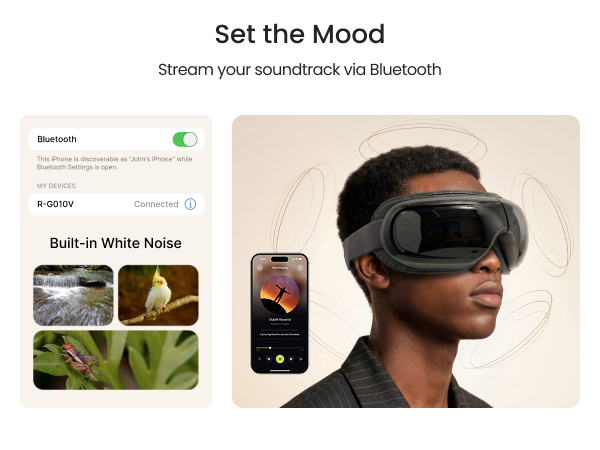 eye massager bluetooth music