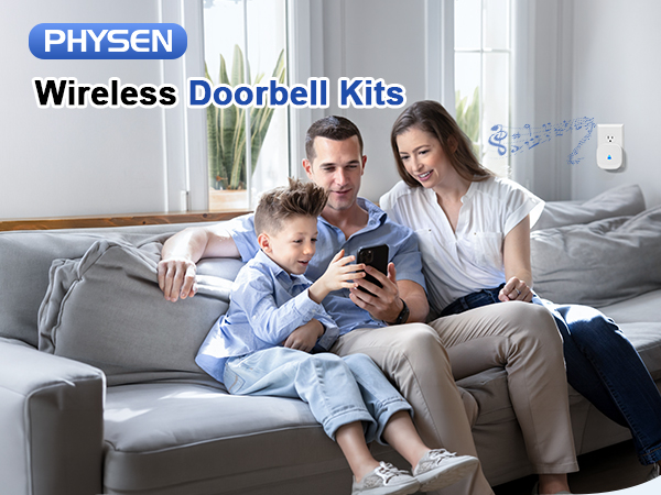 Wireless doorbell kits for home classroom
