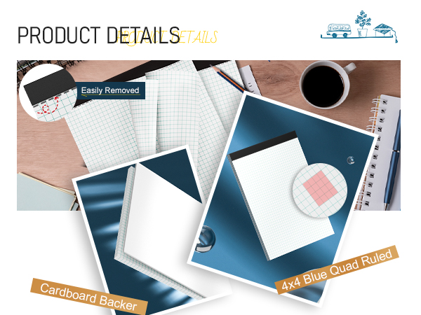 Graph Paper Pads 8.5 x 11