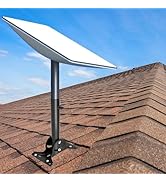 Starlink Mounting Kit, Starlink Roof Mount, Satellite Pole Mount Bracket, Starlink Pole Mount, Co...