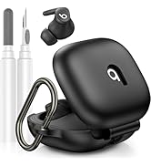 LDSXAY Compatible with Beats Powerbeats Fit Case Cover, Soft Silicone Shockproof Protective Skin ...
