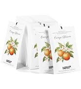 MYARO 12 Packs Orange Blossom Scent Sachets for Closet Home Long Lasting Shoe Odor Deodorizer Bat...