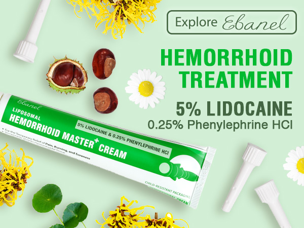 Hemorrhoid treatment 5% lidocaine phenylephrine hcl cream