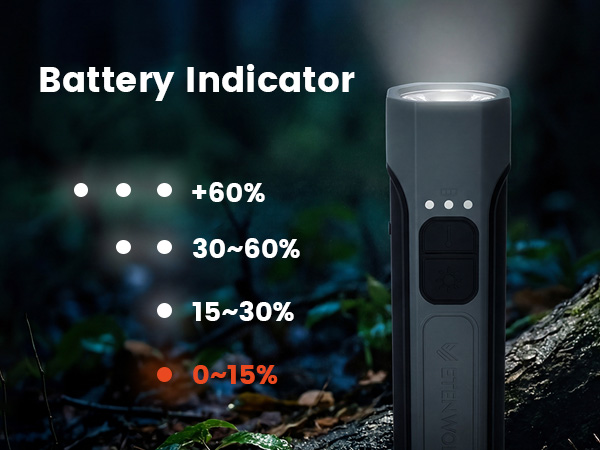 Battery Indicator Showing Battery Level