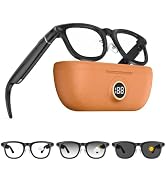 2026 AI Smart Glasses with Camera, 8MP Action Camera & 4K Video Recording Glasses with 3600mAh Ch...