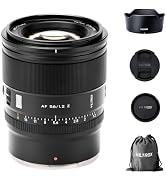 VILTROX AF 56mm F1.2 APS-C Large Aperture Portrait Z-Mount Lens for Nikon | Dual HyperVCM Motor, ...