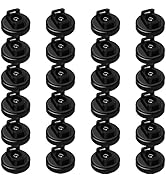 CNHABAGU Magnet Zip Tie Mount Magnetic Zip Ties Mount 25LBS Strong Multipurpose Wire Cable Holder...