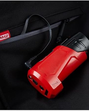 Compatible with Milwaukee 204B-20M M12 12V Heated Toughshell Jacket battery