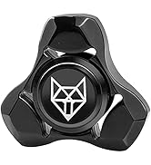 FREELOVE Metal Fidget Spinner for Adults, Stainless Steel Heavy Spinning Toys, Small Mini Fox Han...
