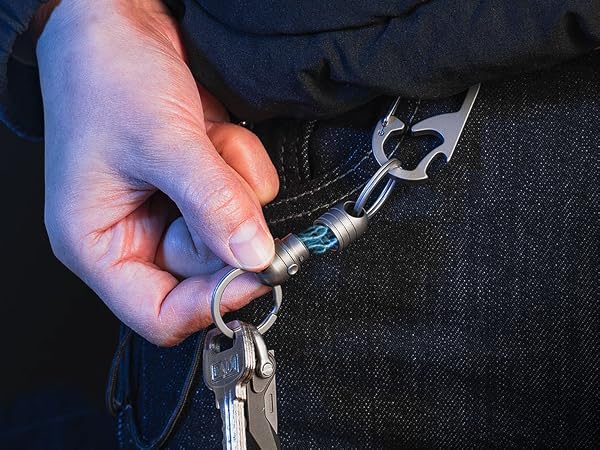 quick release key ring key holder magnetic