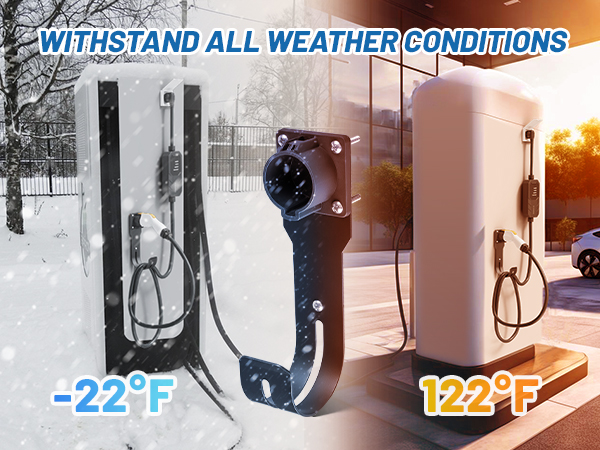 j1772 ev charger holder