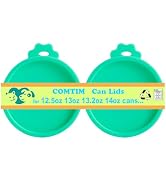 Comtim Can Covers for Dog Food Cans, Silicone Pet Dog Food Can Covers Lids for 13 oz 12.5 oz 13.5...