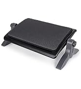 EHO Ergonomic Under Desk Foot Rest for Home Office, 3 Adjustable Heights, Footrest with Washable ...