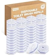 80 Count Toilet Wand Refills for Clorox, 5X Cleaning Power Toilet Bowl Wand Refills & High-Densit...