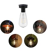 Solar Light Replacement Top with Bulb for Solar Lantern
