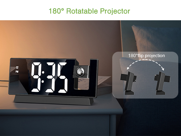 Projection Alarm Clock