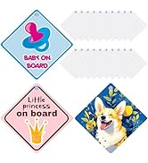 Nicunom 20 Pack 5.5" x 5.5" Sublimation Metal Sign Blanks, Sublimation Blanks Suction Cup Car Win...