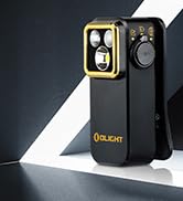 OLIGHT Oclip Pro S EDC Flashlight Clip-on Light, 600 Lumens Type-C Rechargeable with White LED, U...