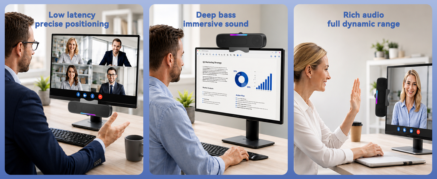 For meetings, office work, and voice calls