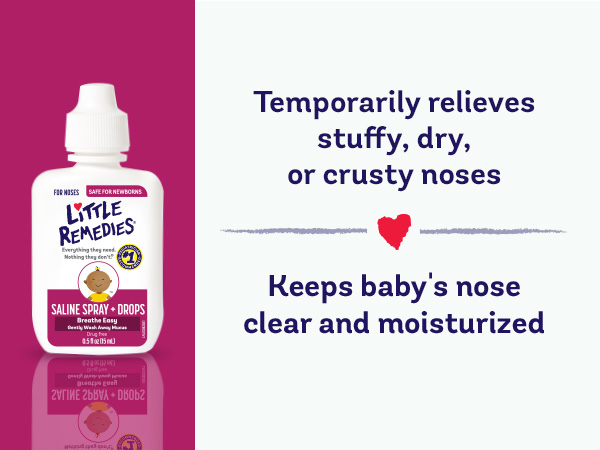 Saline spray and drops