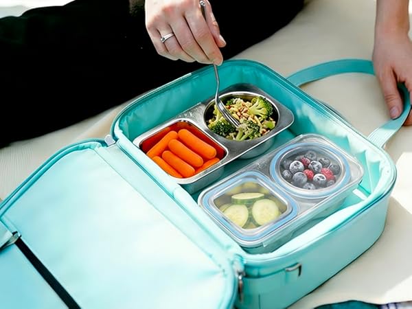 reusable snack containers with lids