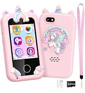 Delighkidz Kids Phone Unicorn Toys for Girls Unicorn Gifts for Girl Toddler Learning Toys for 3 4...