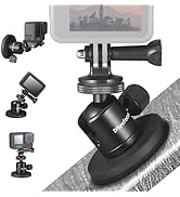 MINIFOCUS Magnetic Camera Mount Base, Magnetic Mount Base Kit with 360° Rotation Ball Head, Super...