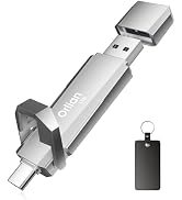 Orlian 1TB External Portable SSD USB Solid State Drive Up to 1000MB/s USB 3.2 Gen 2 Dual Drive Ty...