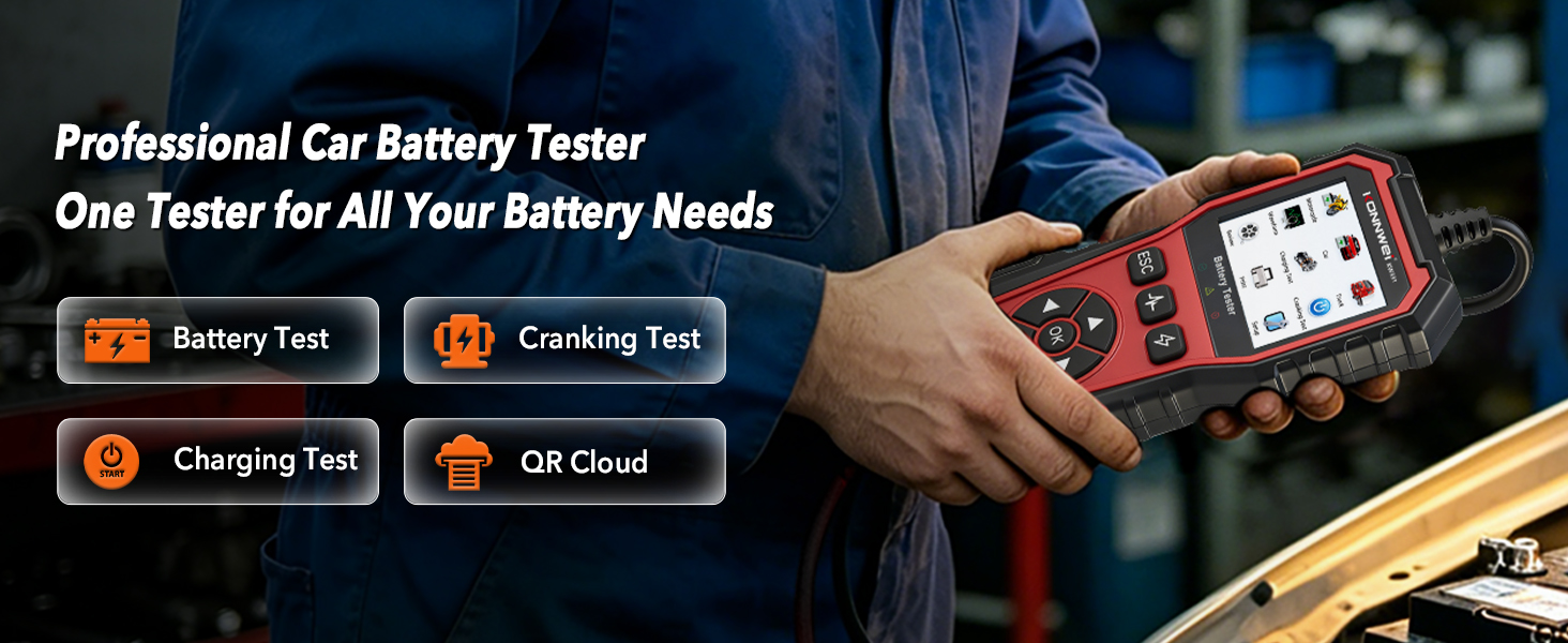 car battery tester
