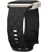 Witzon Silicone Band Compatible with Apple Watch Bands for Women 42mm 41mm 40mm 38mm 44mm 45mm 46...