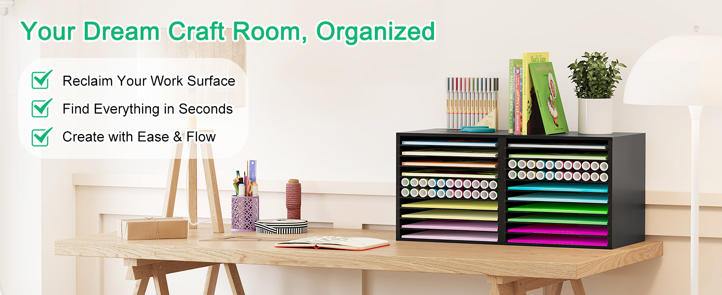 12 x12 Paper Organizer