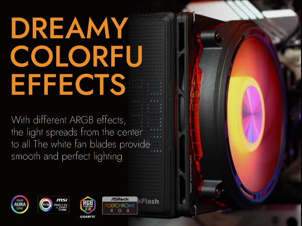 darkFlash E400 CPU Cooler Fan