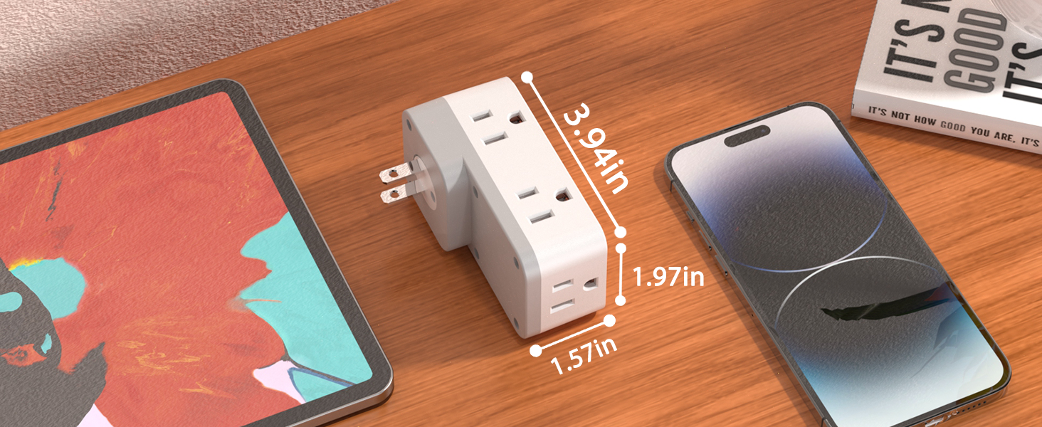 Multi Plug Outlet Splitter