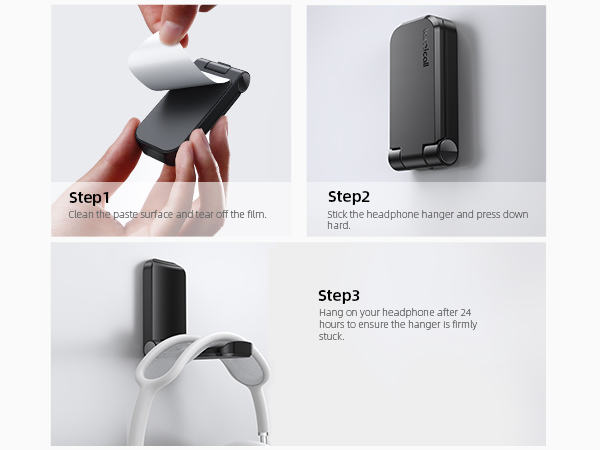 headset hanger hook holder