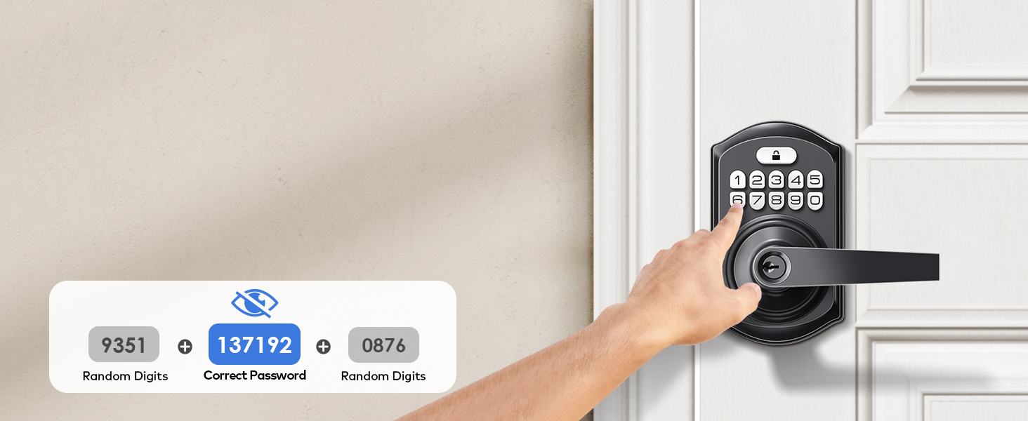 Anti-peeping code prevents password spying