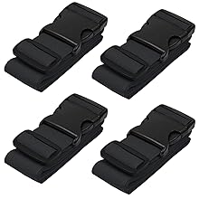 compression tie buckels pack shoulder identifiers loop packing buckles black