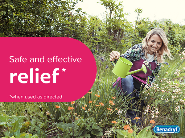 Benadryl is safe and effective and a doctor recommended brand of itch relief medicine