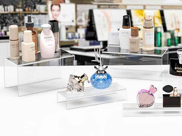 Acrylic Risers for Perfume or Cosmetics