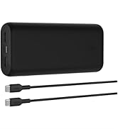Belkin BoostCharge 3-Port Power Bank 20K PD 20W for iPhone 16, 16 Plus, 16 Pro, 16 Pro Max, 15, 1...