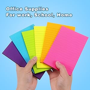 Lined Sticky Notes