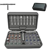 42 in 1 Magnetic Screwdriver Set, DIY Ratchet Screwdriver Set with Detachable Handle&Multi-Bit Ma...