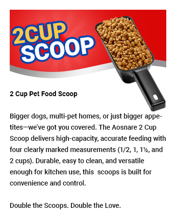 2 cup scoop