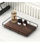 Dobbyby Vanity Tray Makeup Organizer Cosmetics Storage Bathroom Skincare Organizer Countertop Dis...
