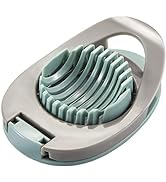 Ortarco Egg Slicer for Boiled Eggs Strawberry Cutter with Stainless Steel Wire (Green)