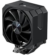 AMD/Intel CPU Cooler with 120mm Fan - 4x6mm Heat Pipes, 6.1'' Height, 1650Rpm, Compatible with AM...