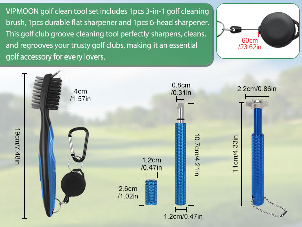 Golf Brush and Groove Cleaner